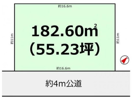 ��錧���s�V���V���1���ڂ̓y�n�̉摜