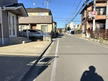 ��錧��J�s���P�u���P�u3���ڂ̒��È�ˌ��Ă̑O�ʓ��H�܂ތ��n�ʐ^