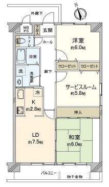 ��錧���s�˓�1���ڂ̒��Ã}���V�����̉摜