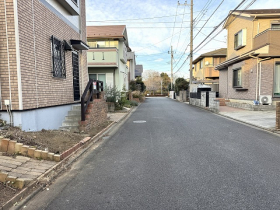 ��錧��J�s��������1���ڂ̒��È�ˌ��Ă̑O�ʓ��H�܂ތ��n�ʐ^