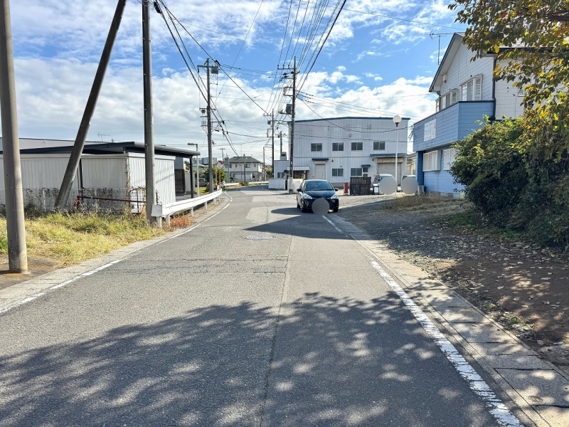 ��錧��J�s�S���P�u�S���P�u2���ڂ̓y�n�̑O�ʓ��H�܂ތ��n�ʐ^